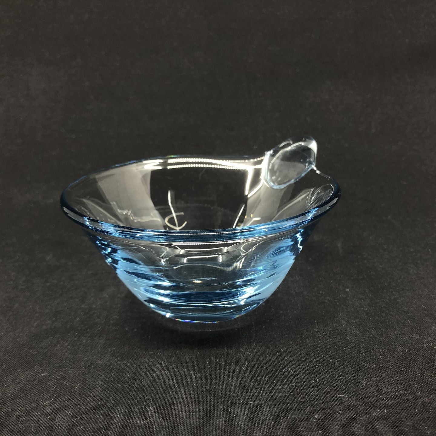 Aqua blue sugar bowl from Holmegaard