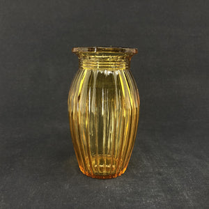 Ravfarvet vase fra Holmegaard