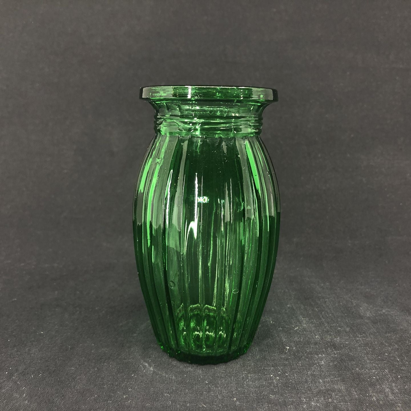 Grass green vase from Holmegaard