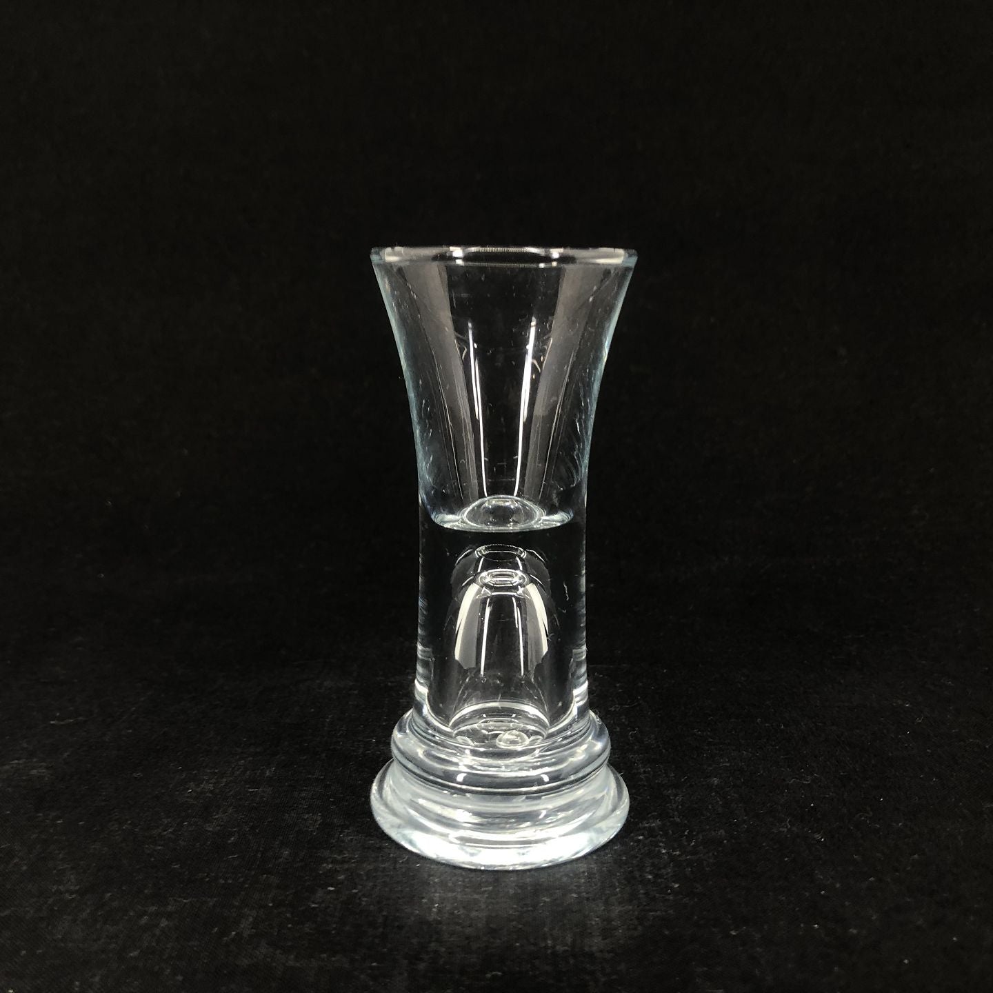 Clock glass from Holmegaard