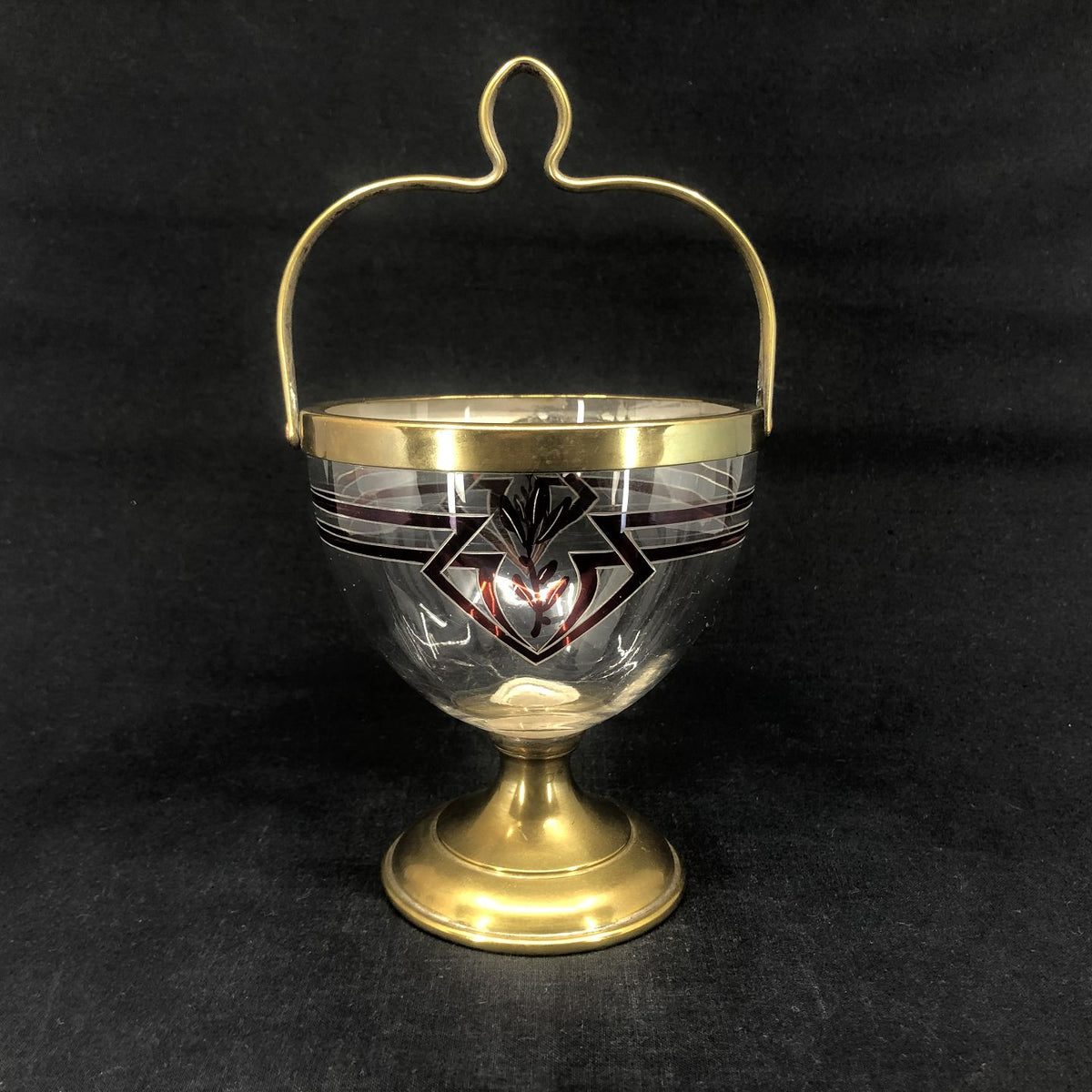 Art nouveau kandisskål
