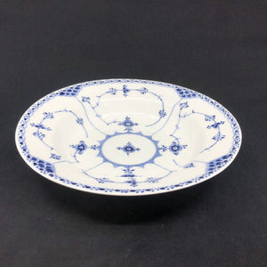 Mussel painted half-blond deep plate, 1/659