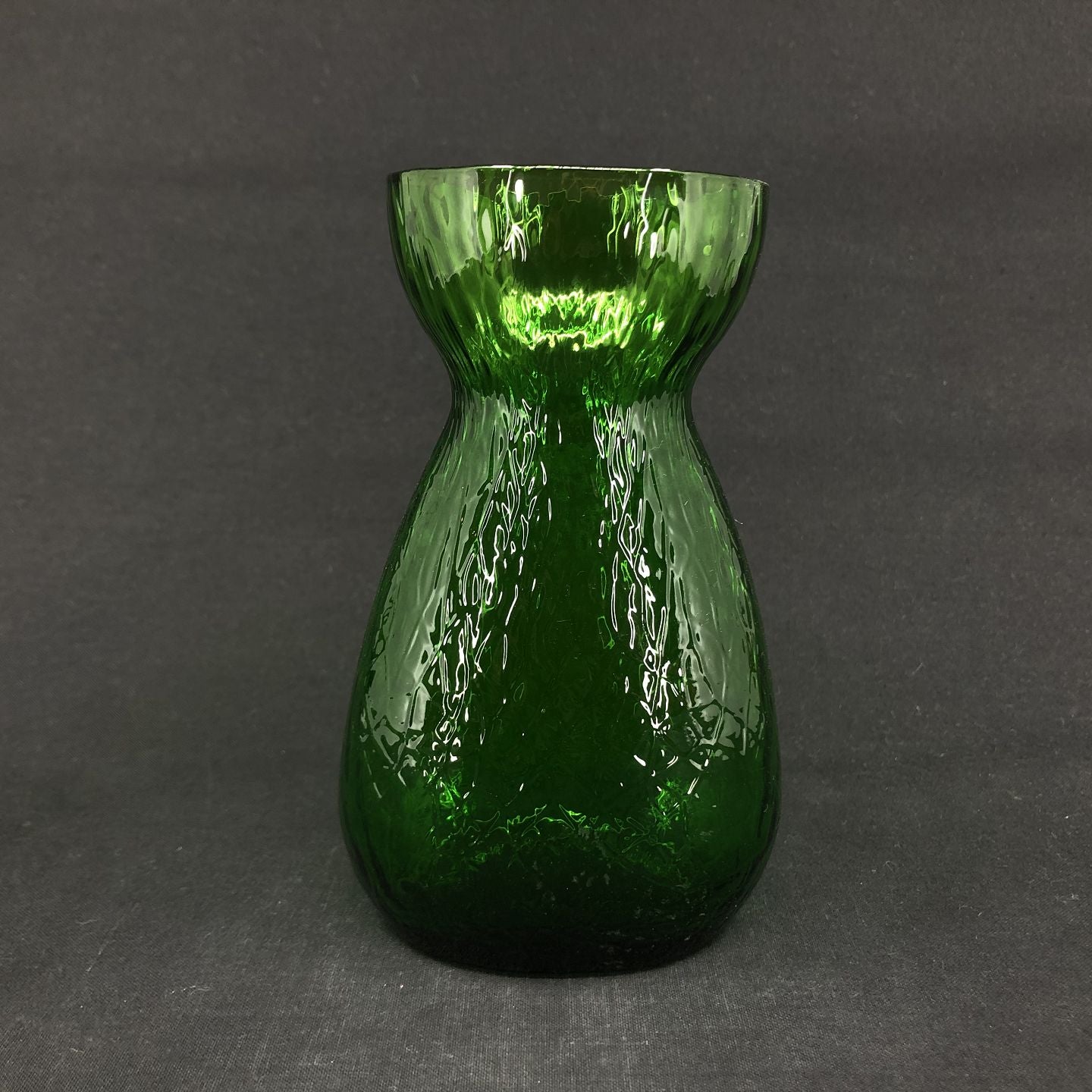 Grass green hyacinth glass from Fyens Glasværk