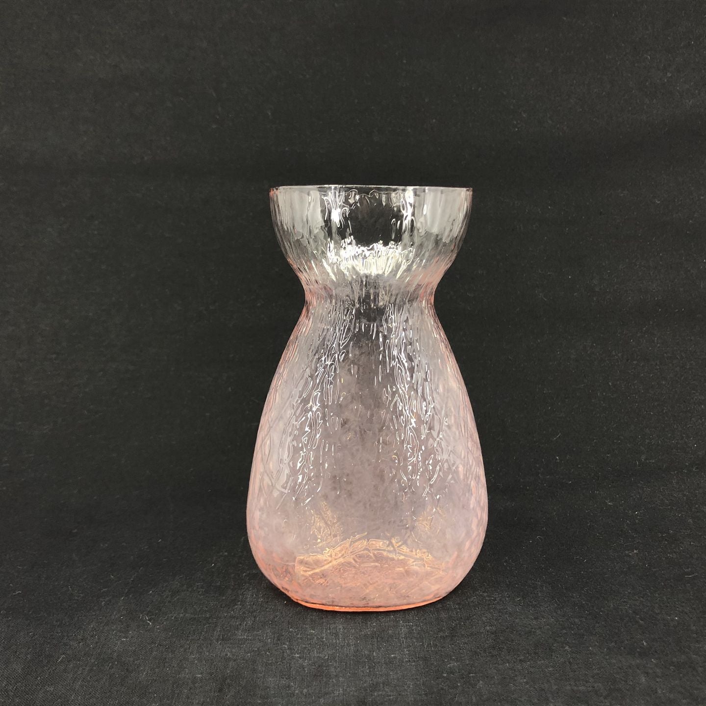 Lyserødt hyacintglas fra Fyens Glasværk