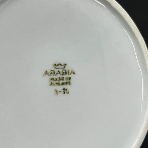 Arabia marmalade jar without lid, orange