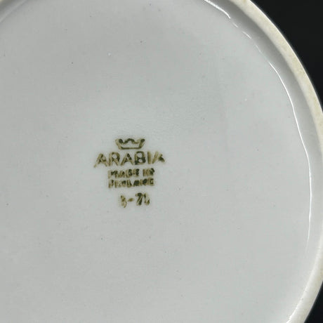 Arabia marmeladekrukke uden låg, appelsin