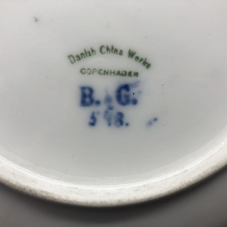 Bing &amp; Grøndahl Christmas plate 1895