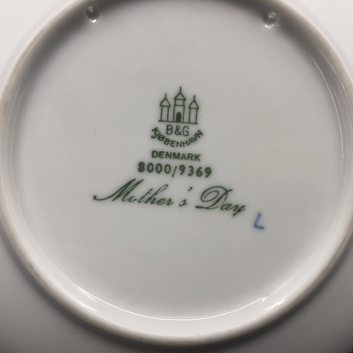 Bing &amp; Grøndahl Mother's Day plate 1969