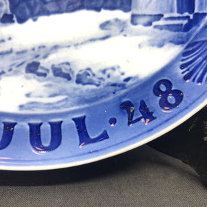 Royal Copenhagen juleplatte 1948