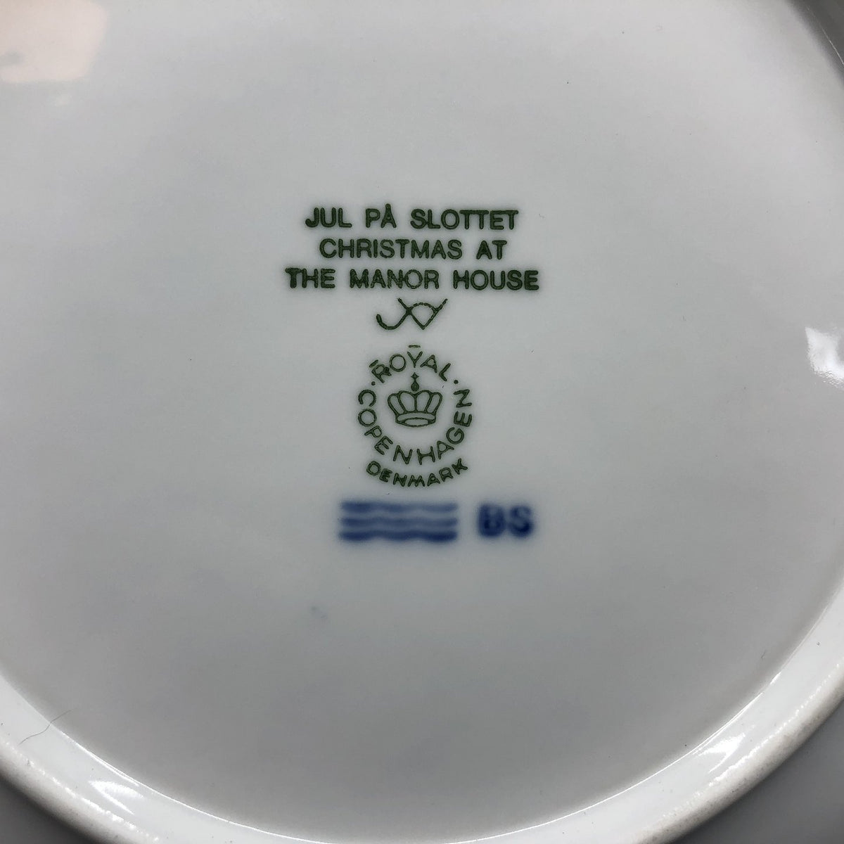 Royal Copenhagen juleplatte 1995