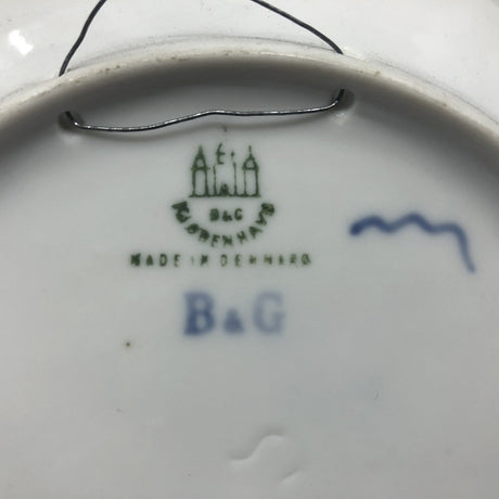 Bing &amp; Grøndahl Christmas plate 1909