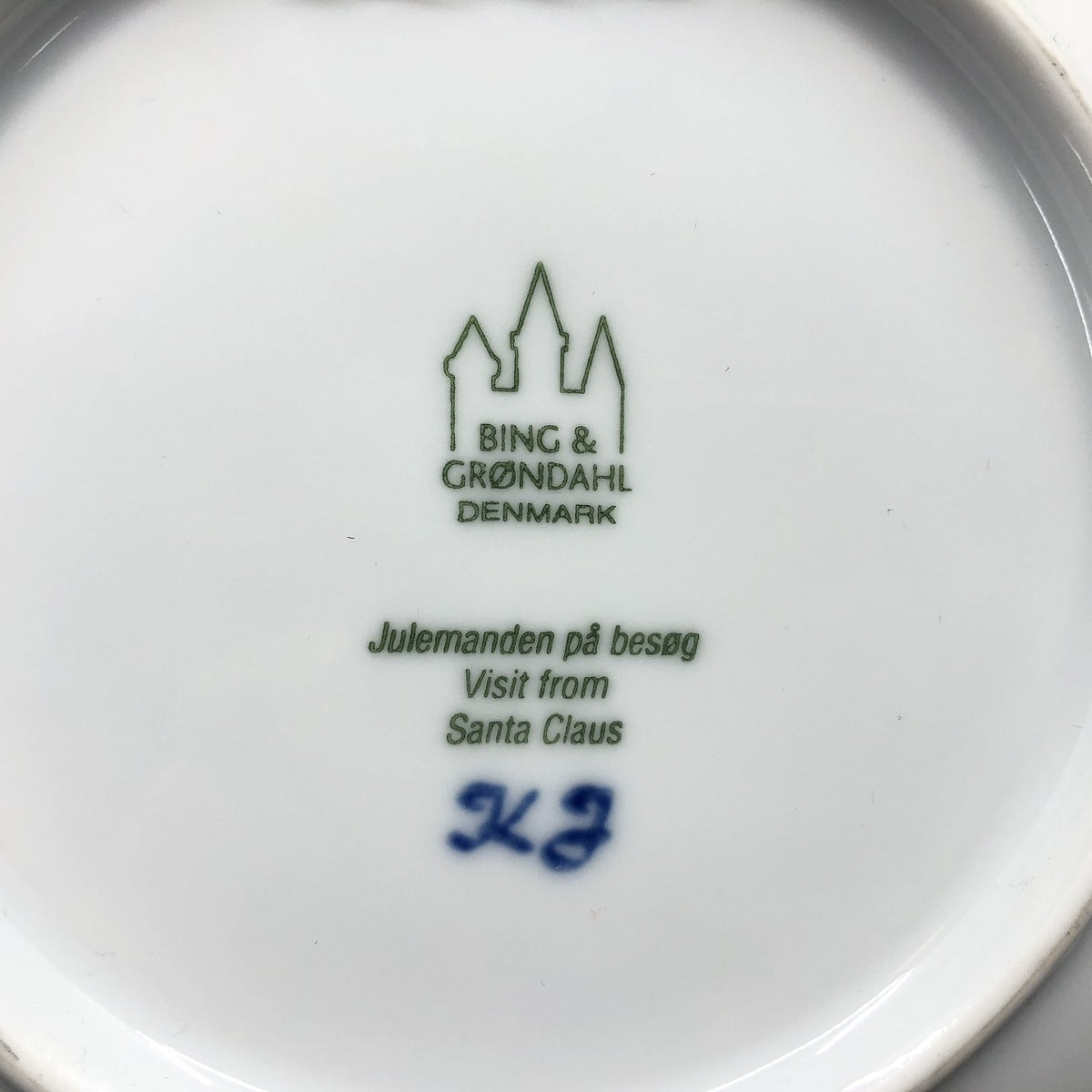 Bing &amp; Grøndahl Christmas plate 2012