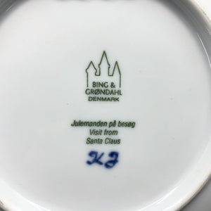 Bing &amp; Grøndahl Christmas plate 2012