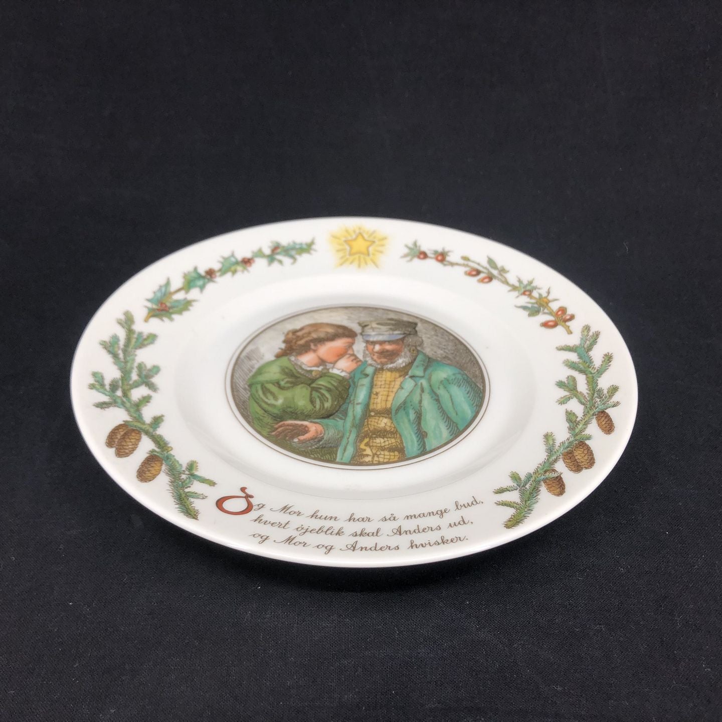 Peters Jul tallerken, motiv 2