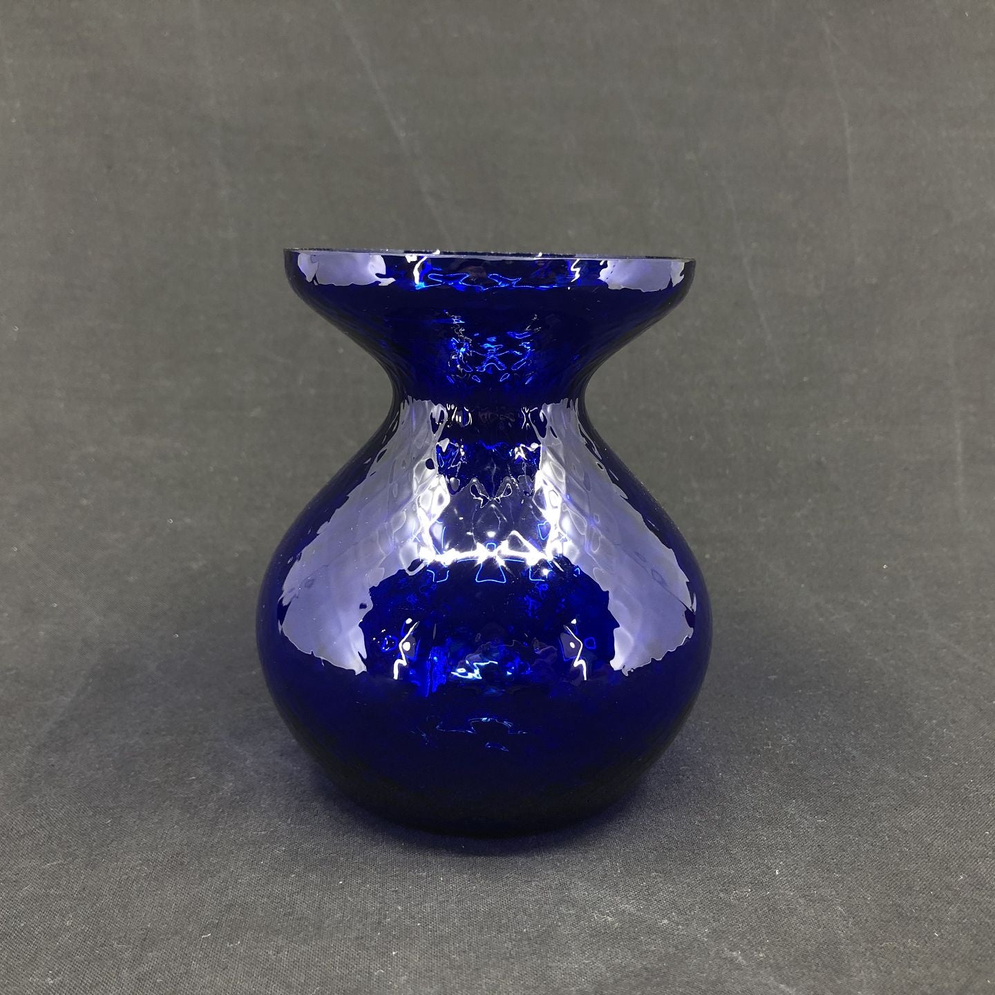 Blue hyacinth glass from Fyens Glasværk