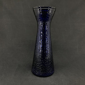 Koboltblåt hyacintglas fra Fyens Glasværk, model fra 1924