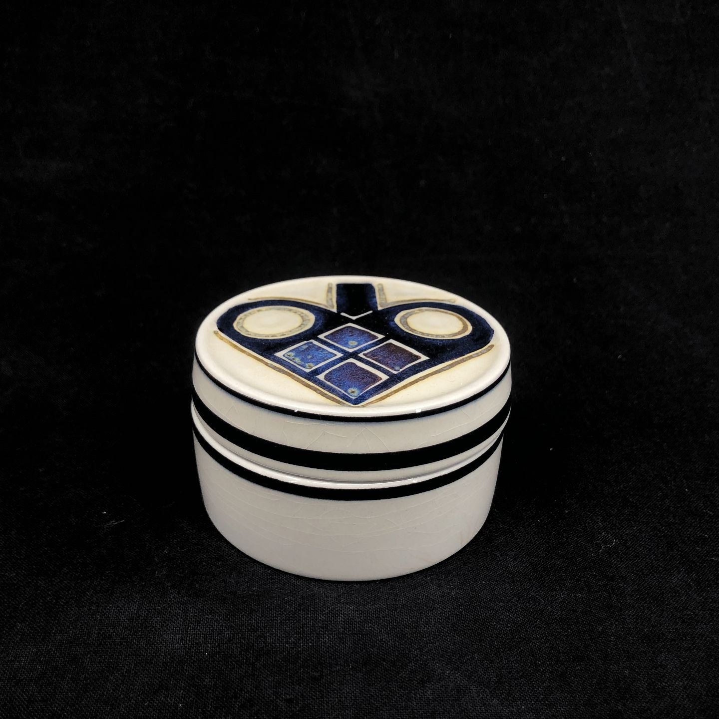 Aluminia æske med julehjerte