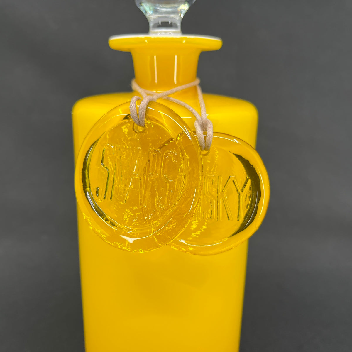 Yellow Hygge carafe from Holmegaard