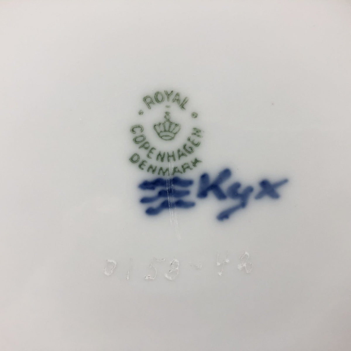 Royal Copenhagen Christmas plate 1952