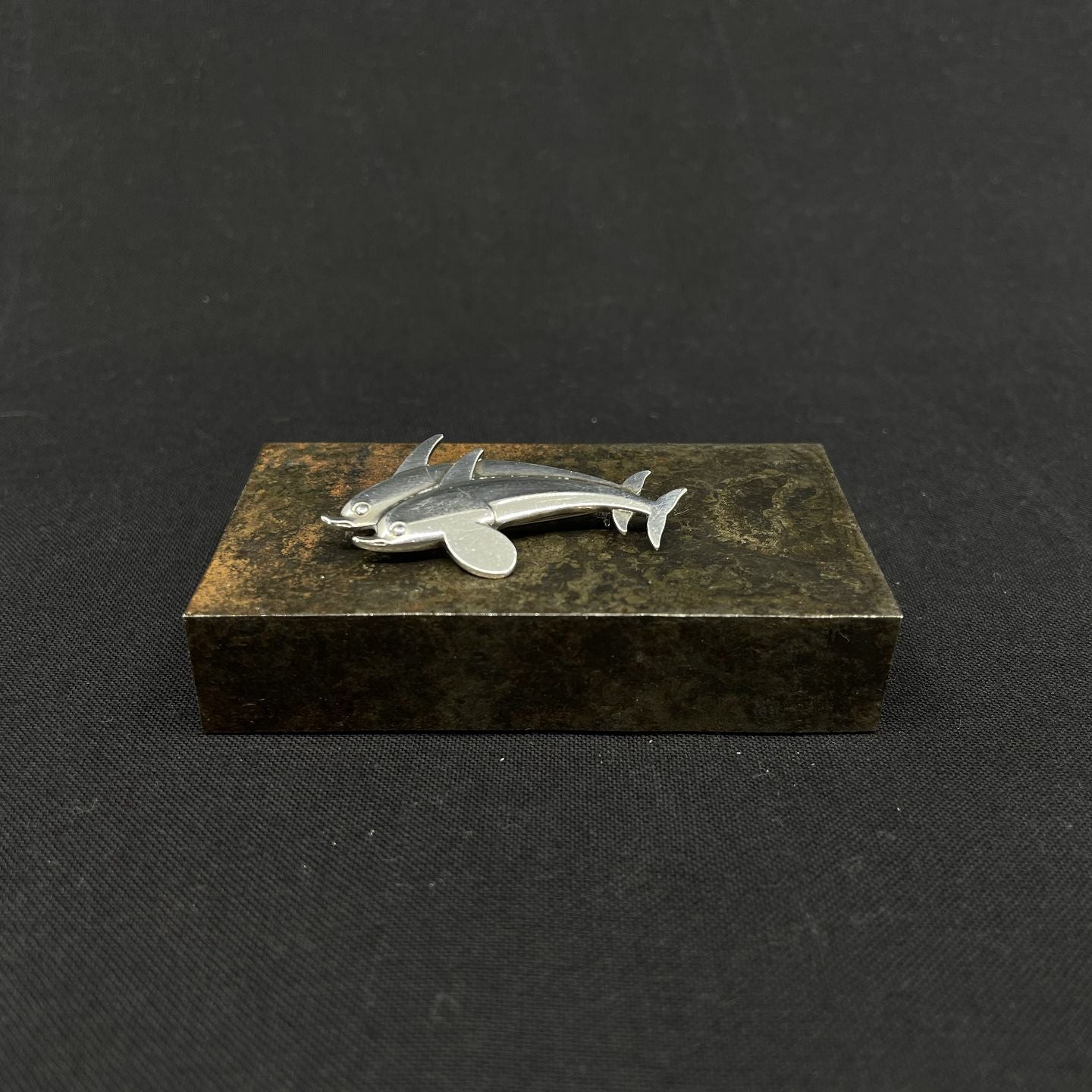 Dolphin brooch from Georg Jensen