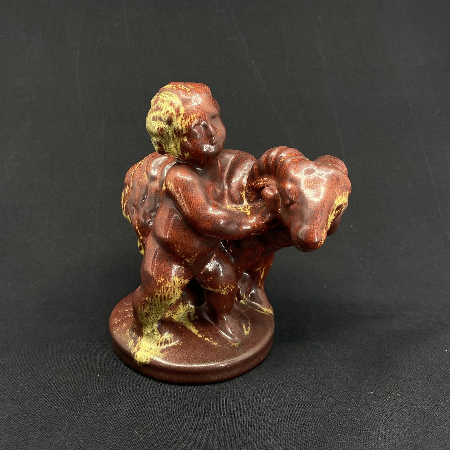 Boy with ram from Michael Andersen