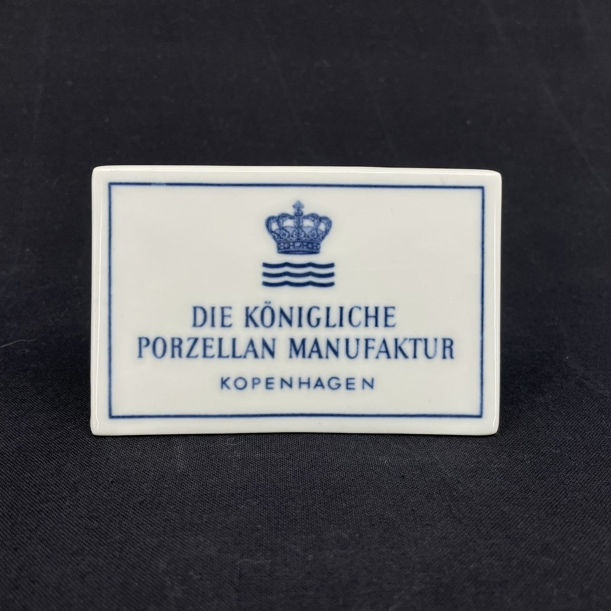 Royal Copenhagen German dealer sign