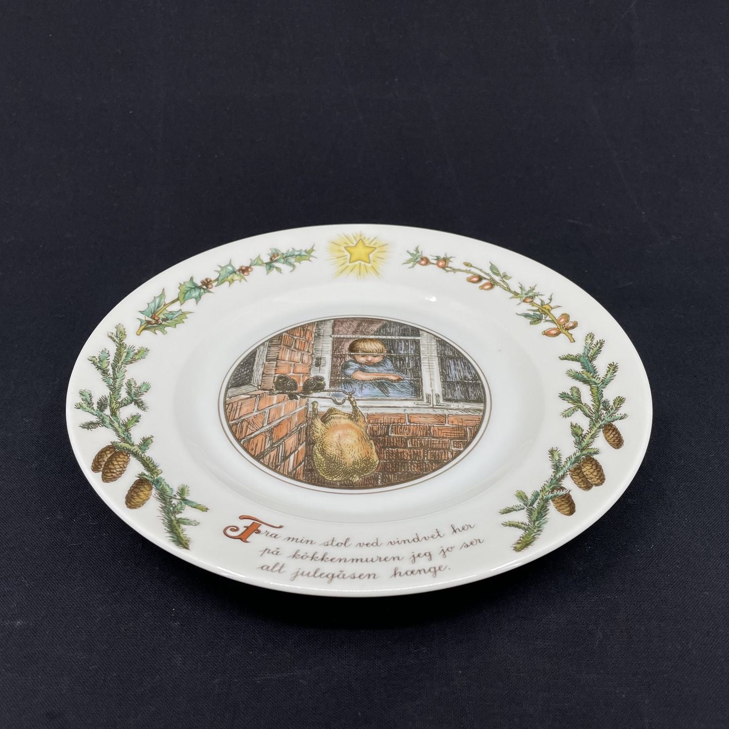 Peters Jul / Peters Christmas plate No. 4
