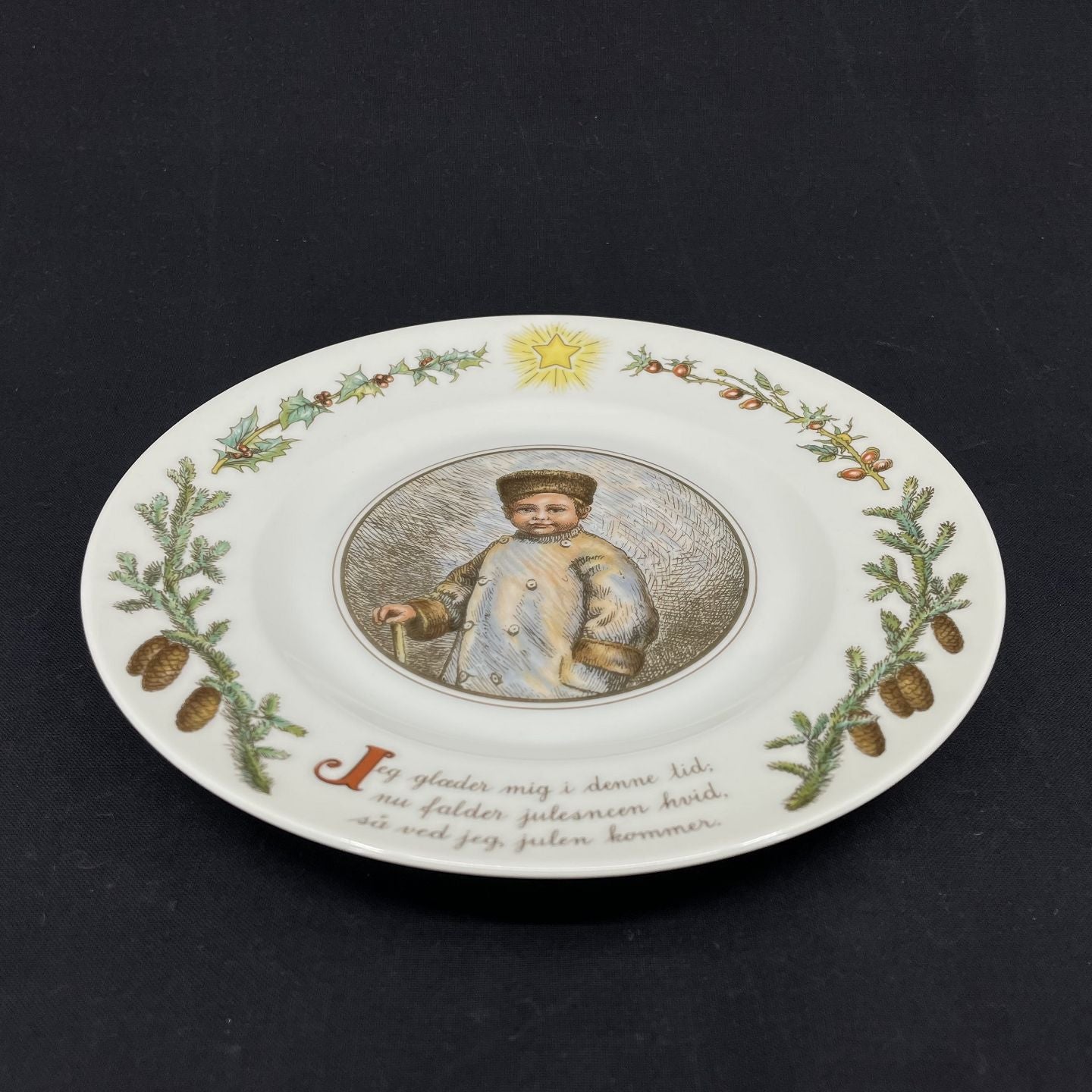 Peters Jul tallerken, motiv 1