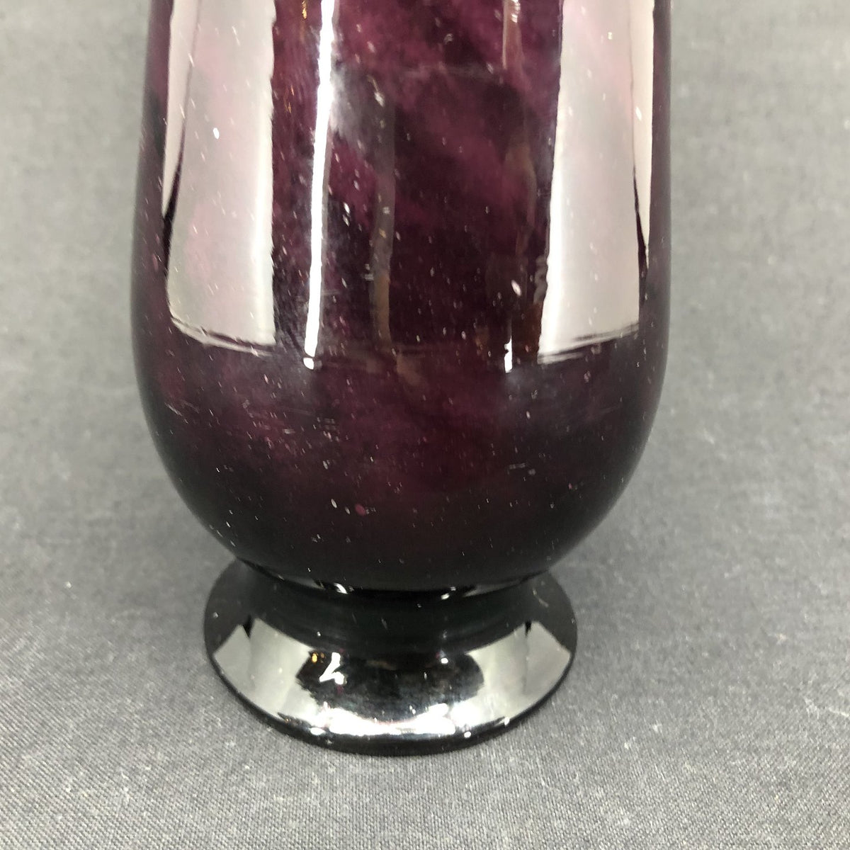 Optisk vredet manganfarvet hyacintglas