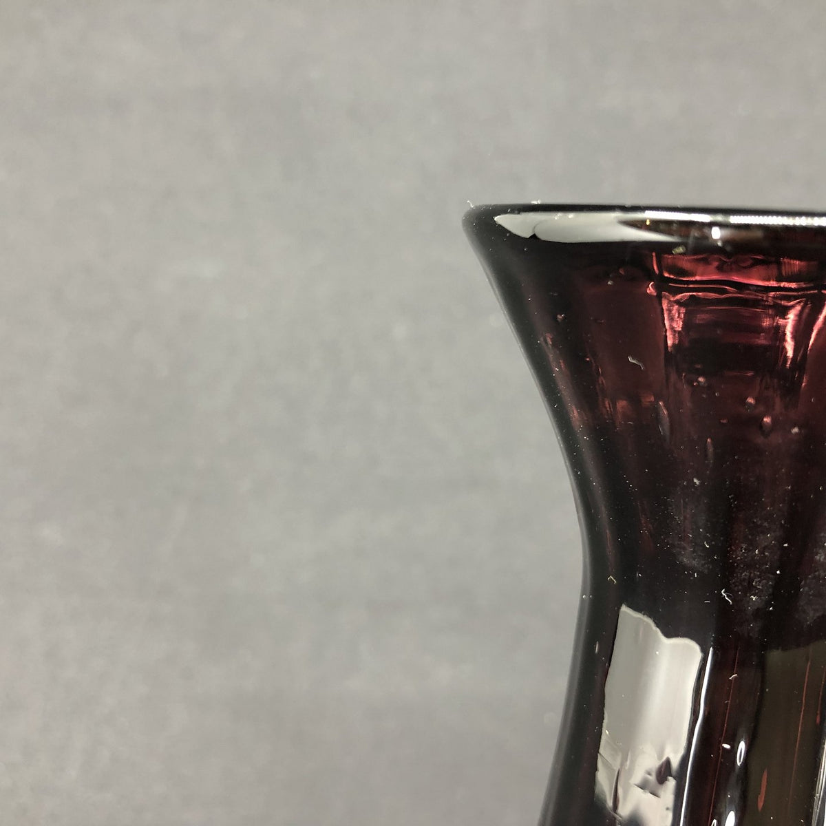 Mangan hyacintglas fra Fyens Glasværk