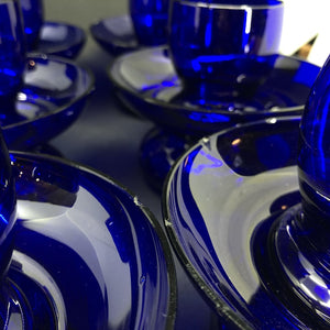 A set of nine bowls with goblets from Stölzle