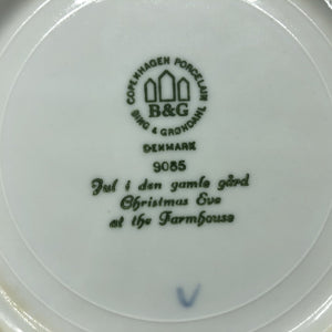 Bing &amp; Grøndahl Christmas plate 1985