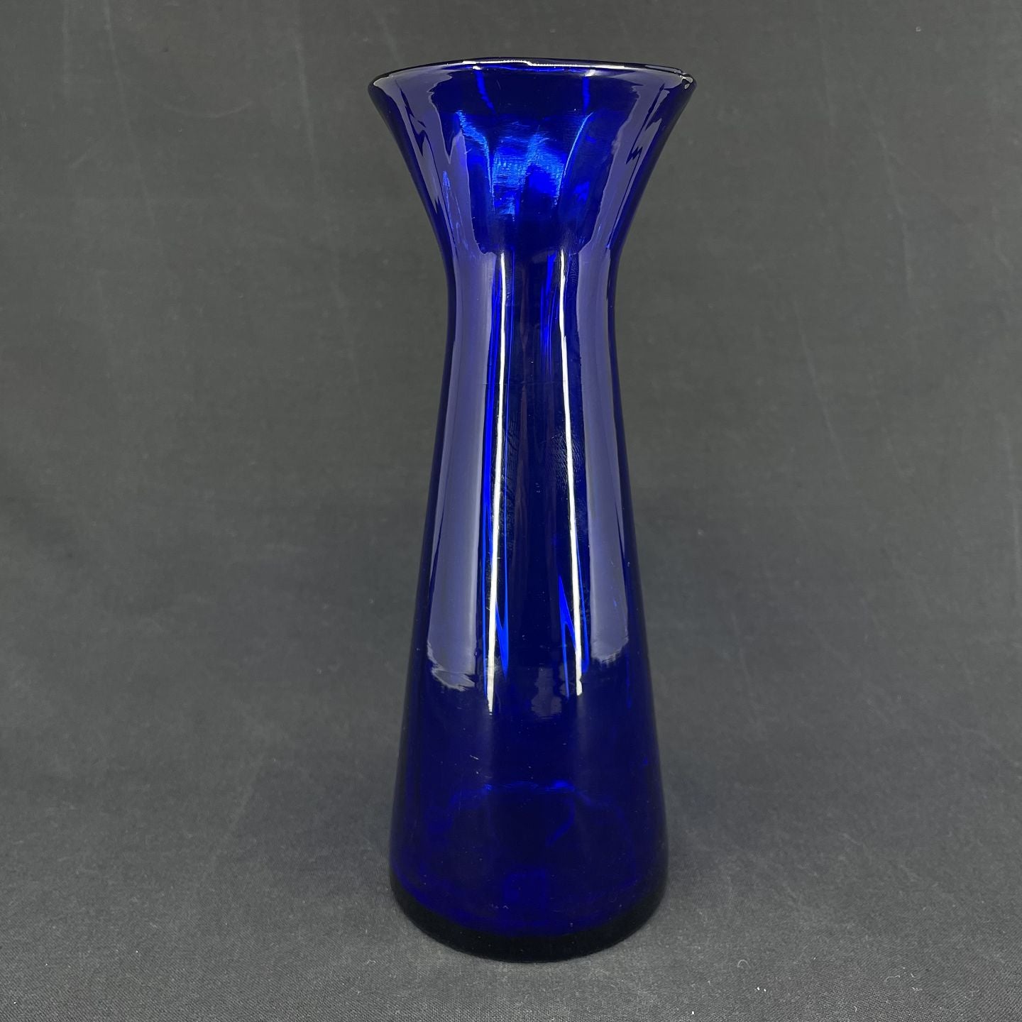 Blue hyacinth glass from Fyens Glasværk