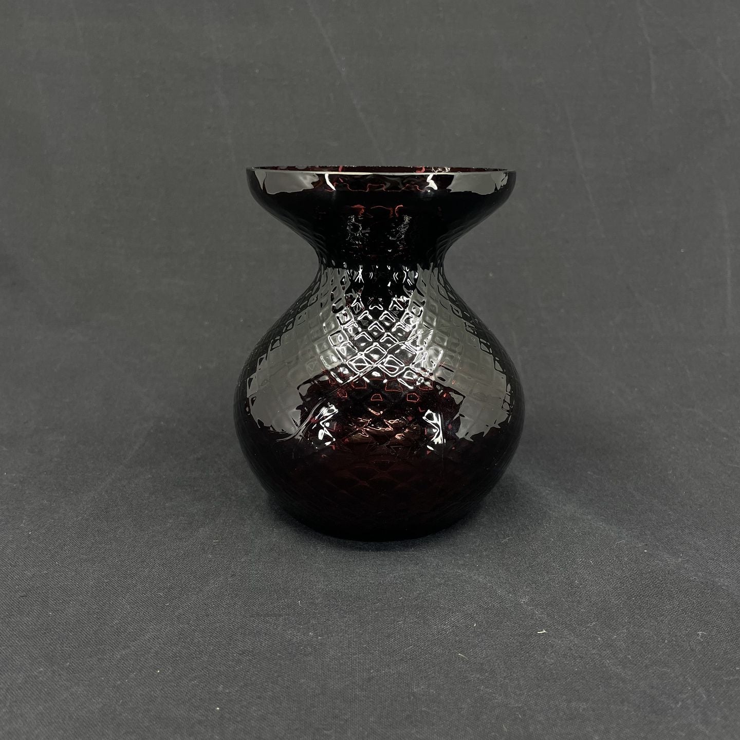 Mangan hyacintglas fra Fyens Glasværk