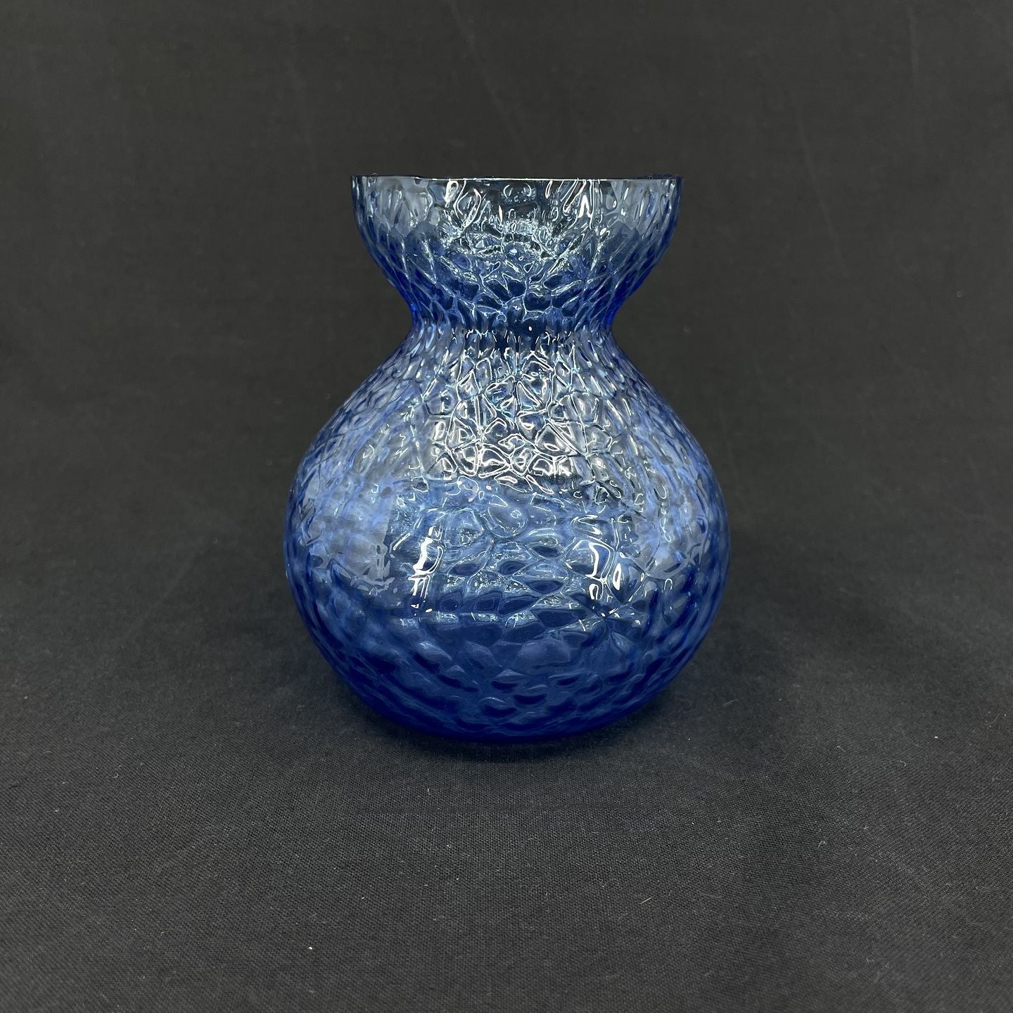 Aquamarinblåt hyacintglas