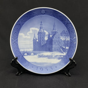 Royal Copenhagen juleplatte 1953