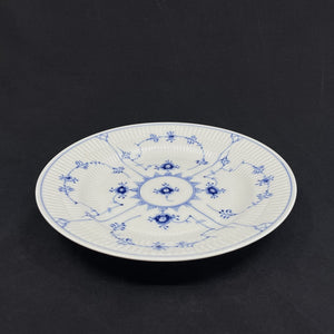 Blue Fluted Fluted Lunch Plate, 1/178 2nd grade.