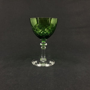 Green Jægersborg white wine glass