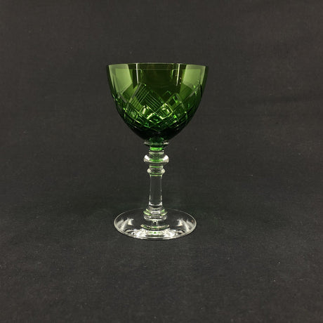 Green Jægersborg white wine glass