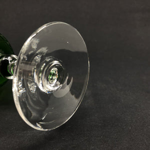 Green Jægersborg white wine glass