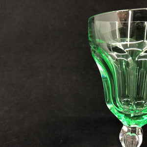 Neongrønt Lalaing hvidvinsglas