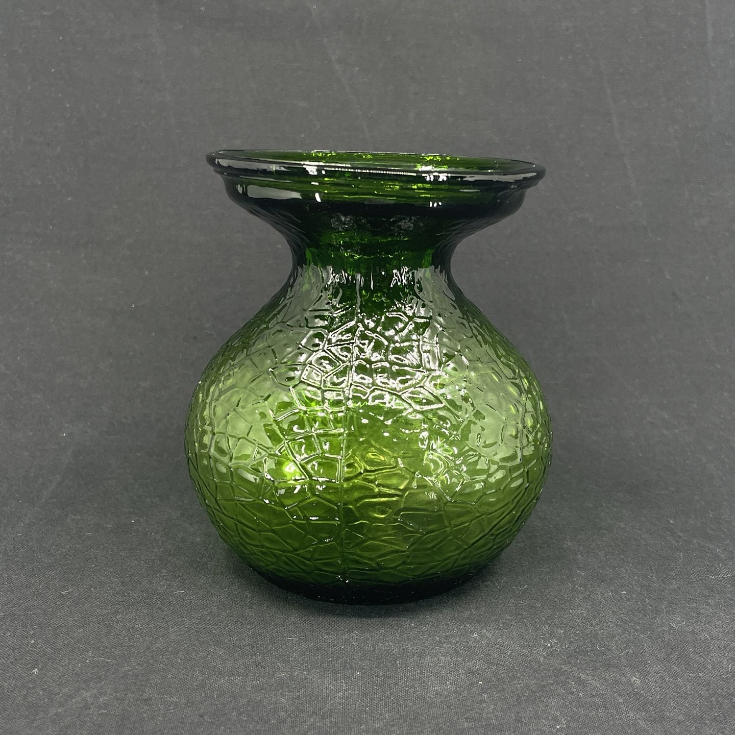 Green hyacint vase from Fyens Glasswork
