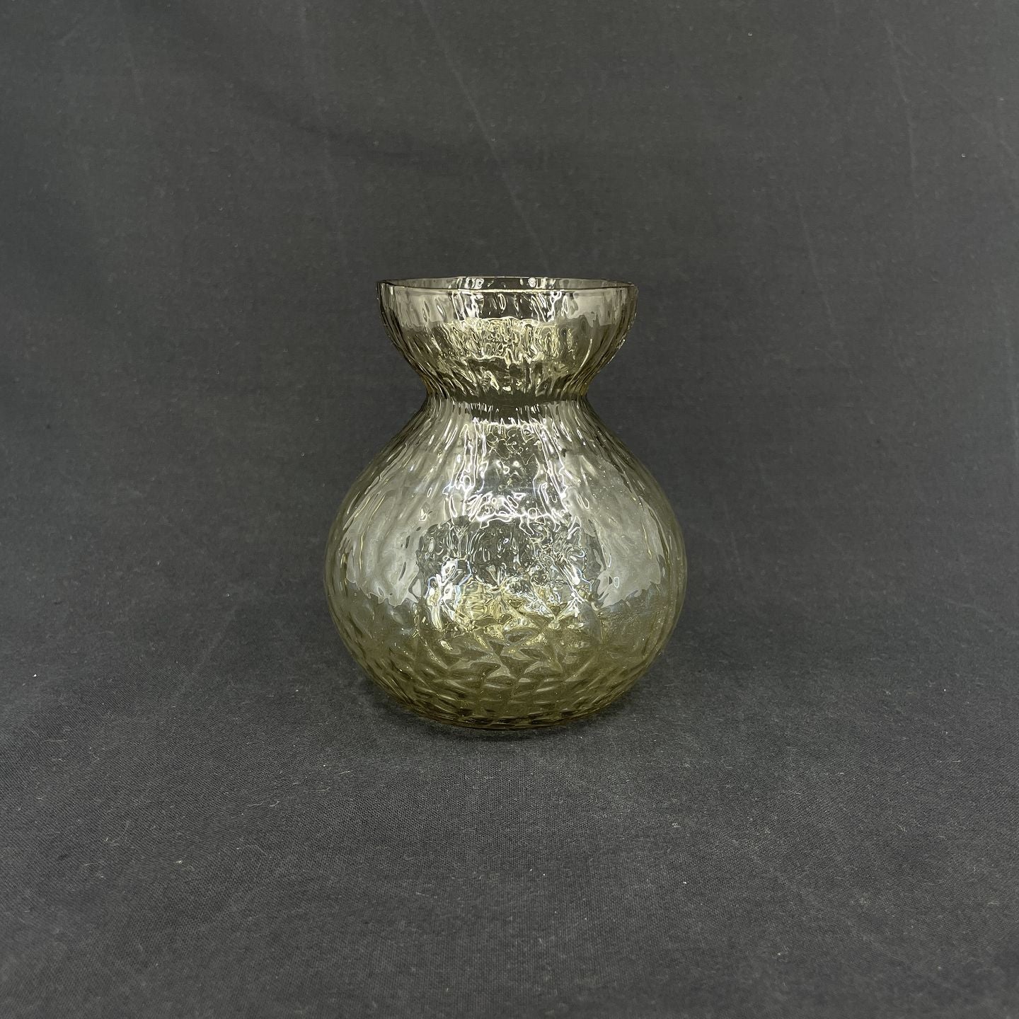 Citrine colored hyacinth glass
