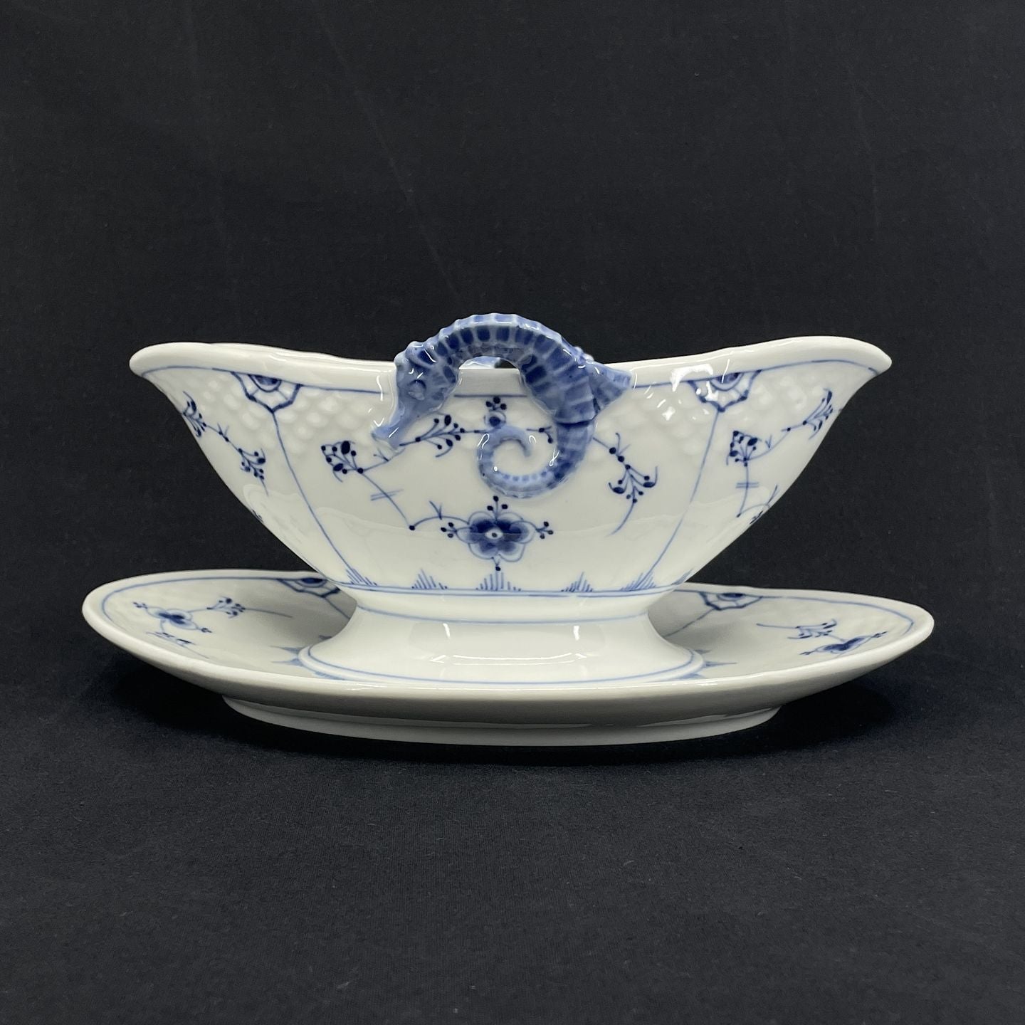 Blåmalet sovseskål fra Bing & Grøndahl