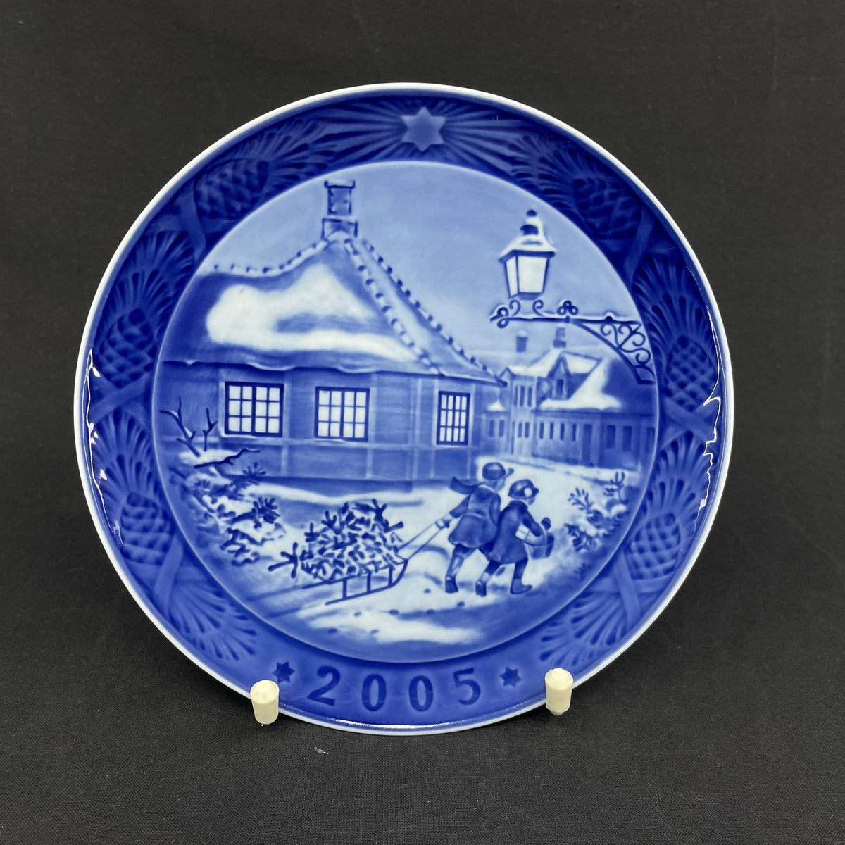 Royal Copenhagen juleplatte 2005