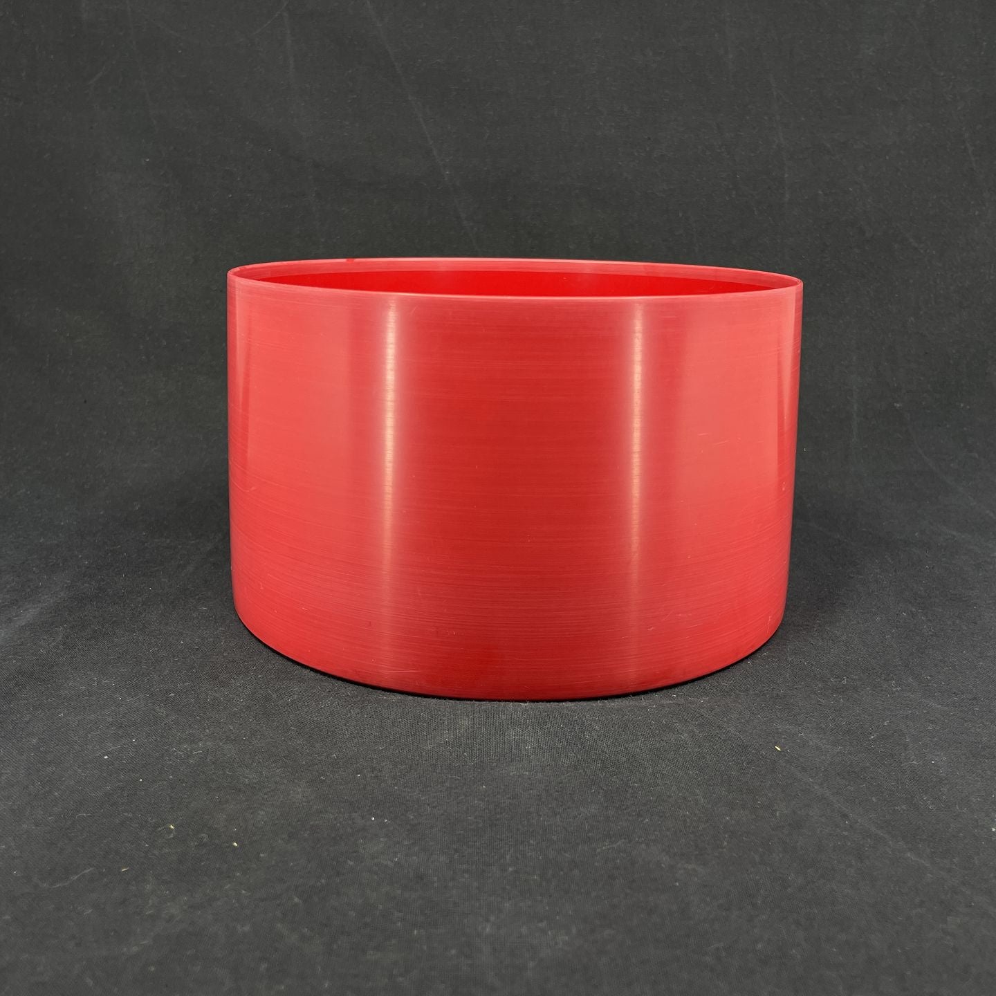 Rød Kristian Vedel melamin høj skål