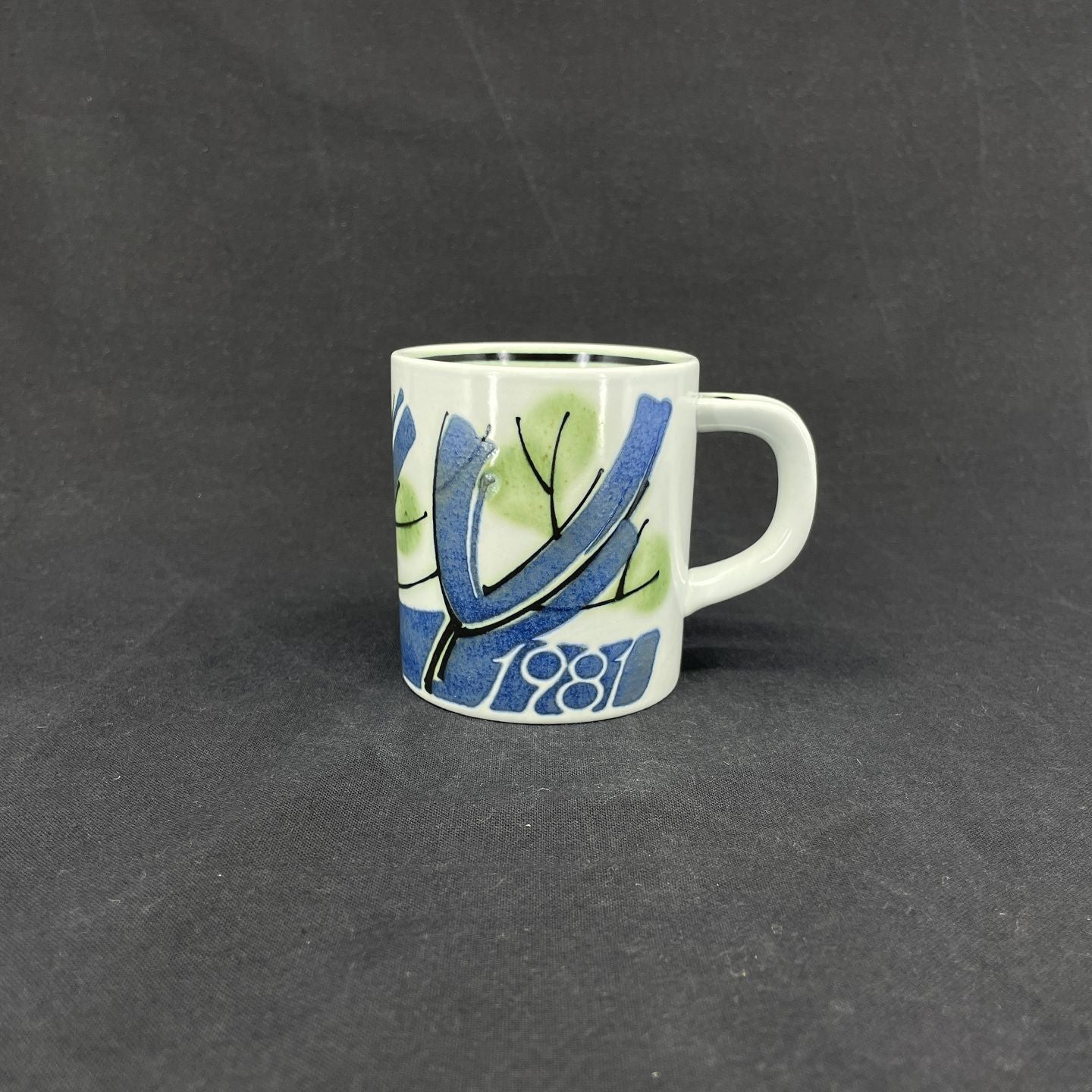 Royal Copenhagen large year mug 1981