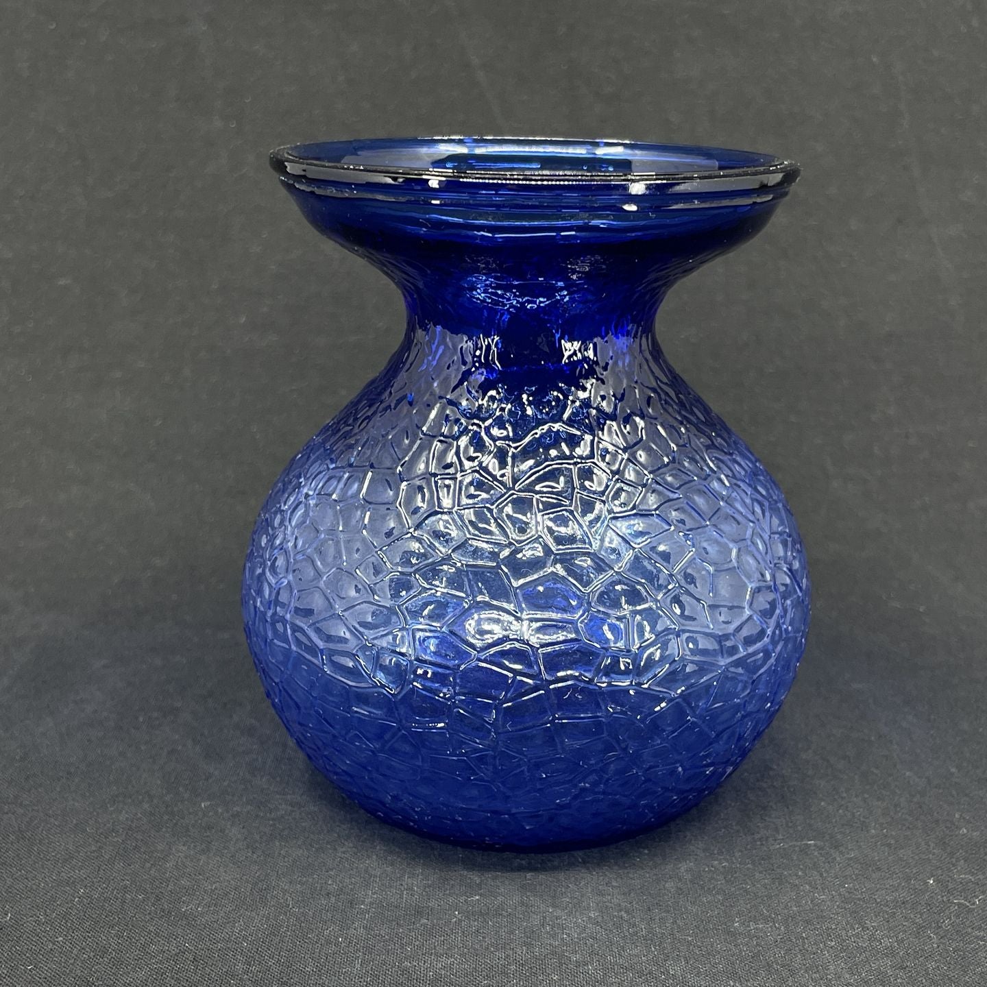 Blue hyacint vase from Fyens Glasswork
