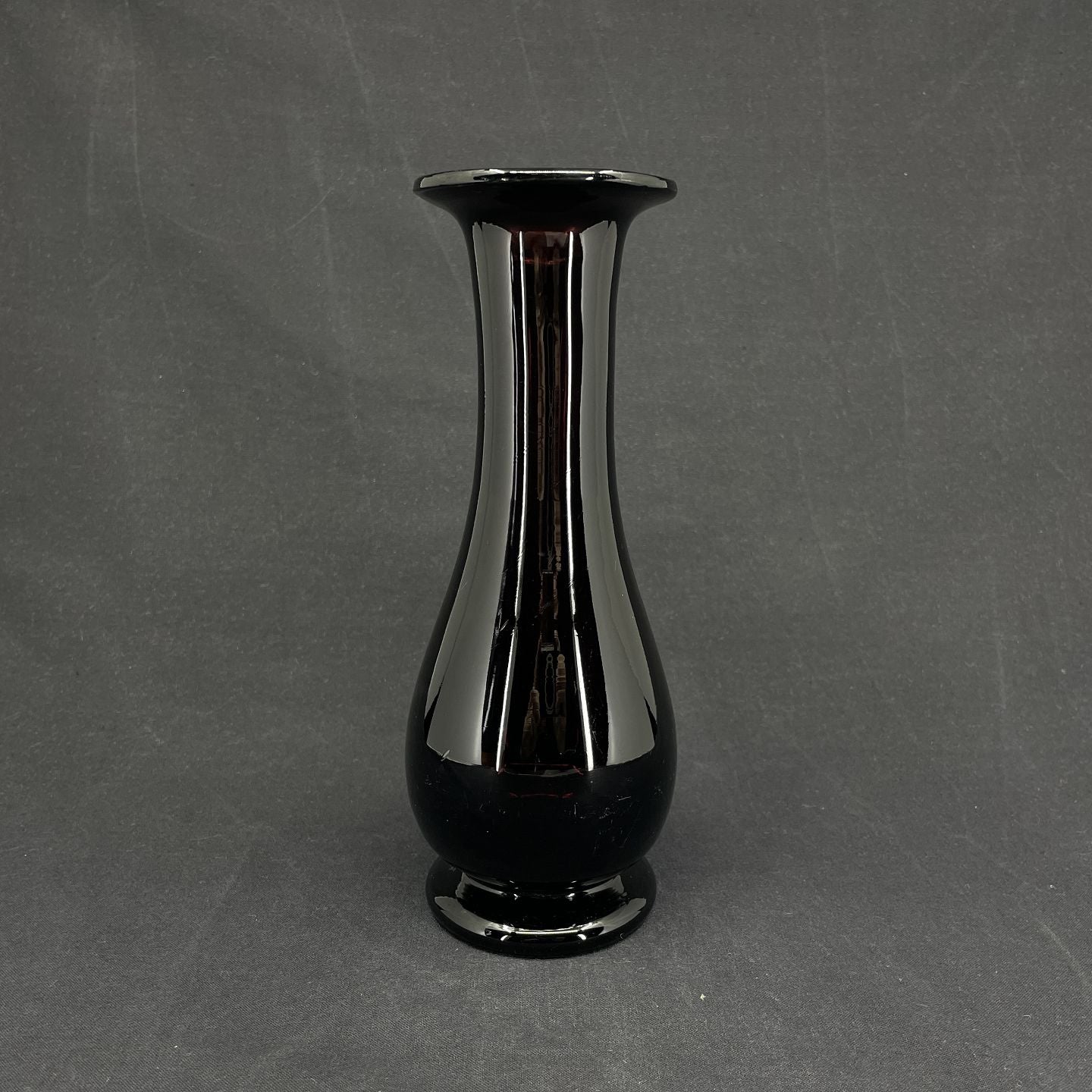 Manganese colored hyacint vase from Holmegaard
