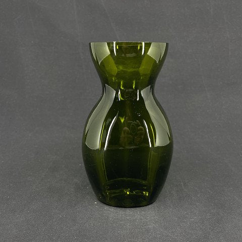 Flaskegrønt hyacintglas fra Kastrup Glasværk